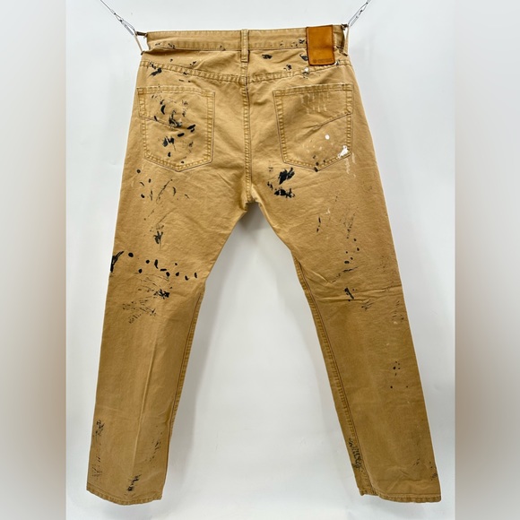 Mostly heard Rarely Seen Chino Khakis Distressed Pants 34x33 (X-1) - Picture 2 of 12